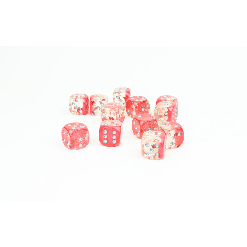 Dice Set 12d6 (16mm) Hearts