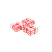 Dice Set 12d6 (16mm) Hearts