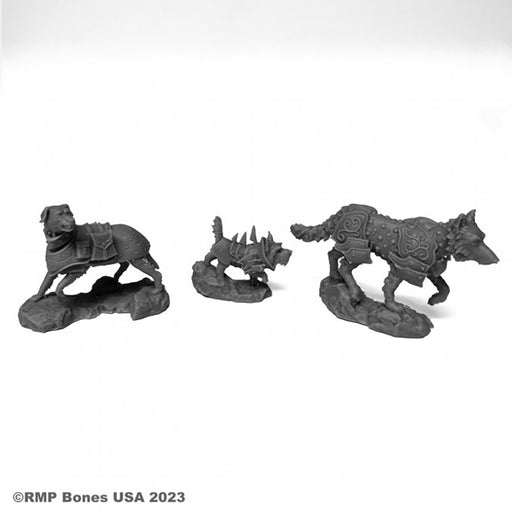 Mini - Reaper Bones USA 07100 War Dogs (3ct)