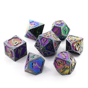Dice 7-set Metal Hexbreaker (16mm) Arcane