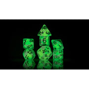 Dice 7-set Glowworm (16mm) Melon Ball