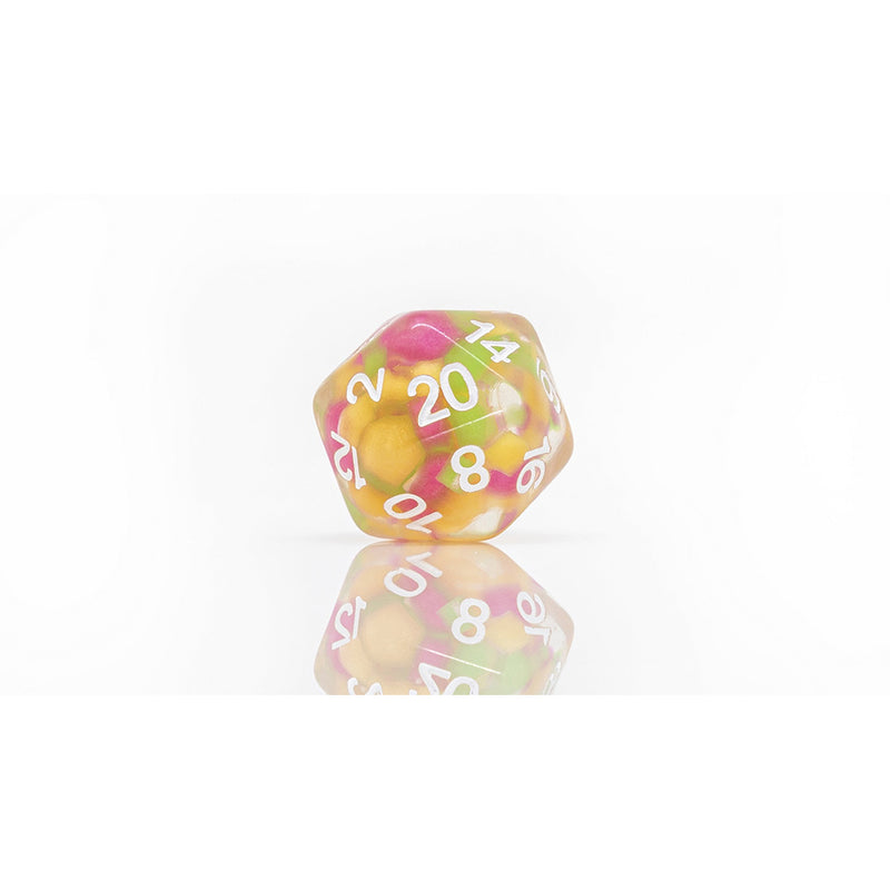 Dice 7-set Glowworm (16mm) Melon Ball