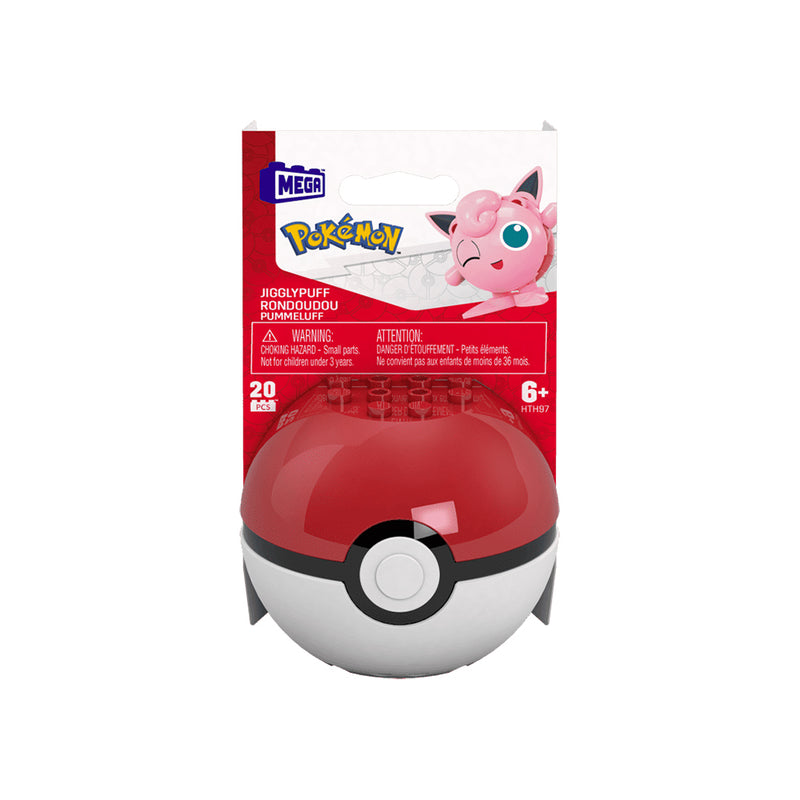 Pokemon Mega Construx Pokeball : Jigglypuff