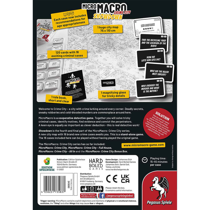 MicroMacro Crime City : Showdown