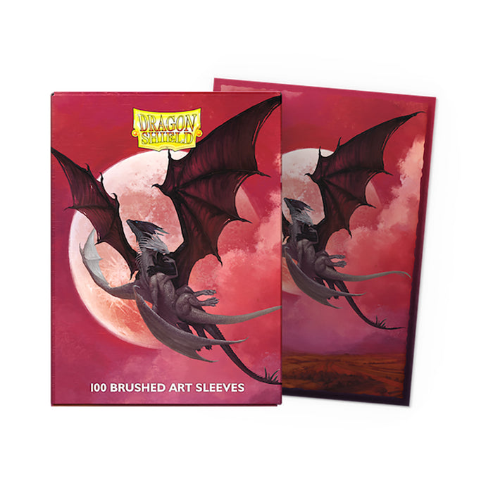 Sleeves Dragon Shield (100ct) Brushed Art Sleeve : Valentine Dragons 2024