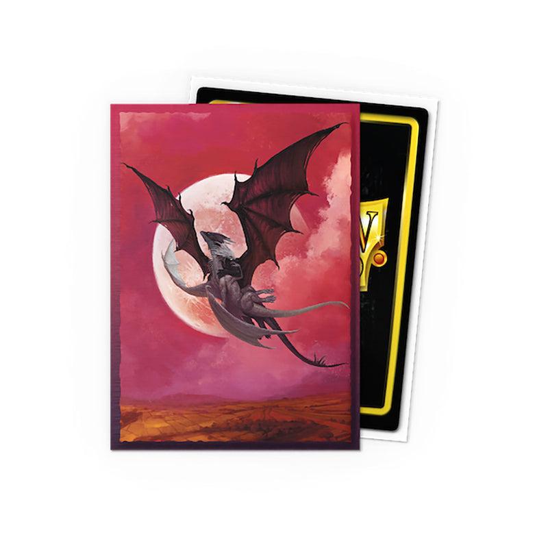 Sleeves Dragon Shield (100ct) Brushed Art Sleeve : Valentine Dragons 2024