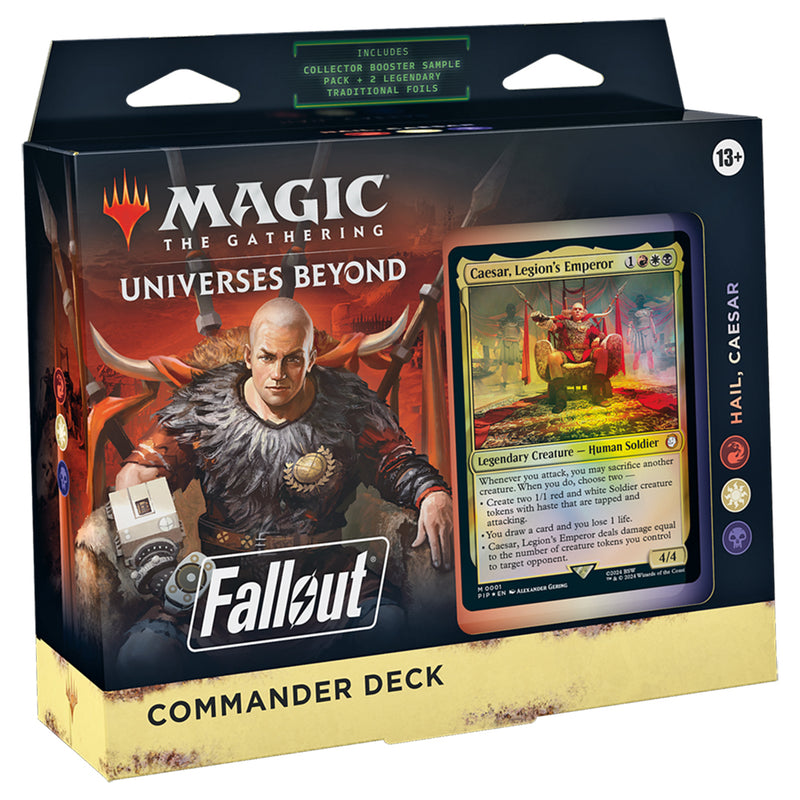 MTG Commander Universes Beyond Fallout : Hail, Caesar (RWB)