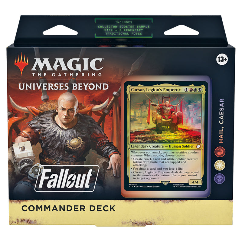 MTG Commander Universes Beyond Fallout : Hail, Caesar (RWB)