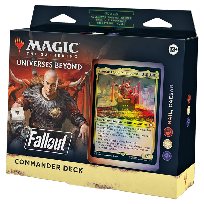 MTG Commander Universes Beyond Fallout : Hail, Caesar (RWB)
