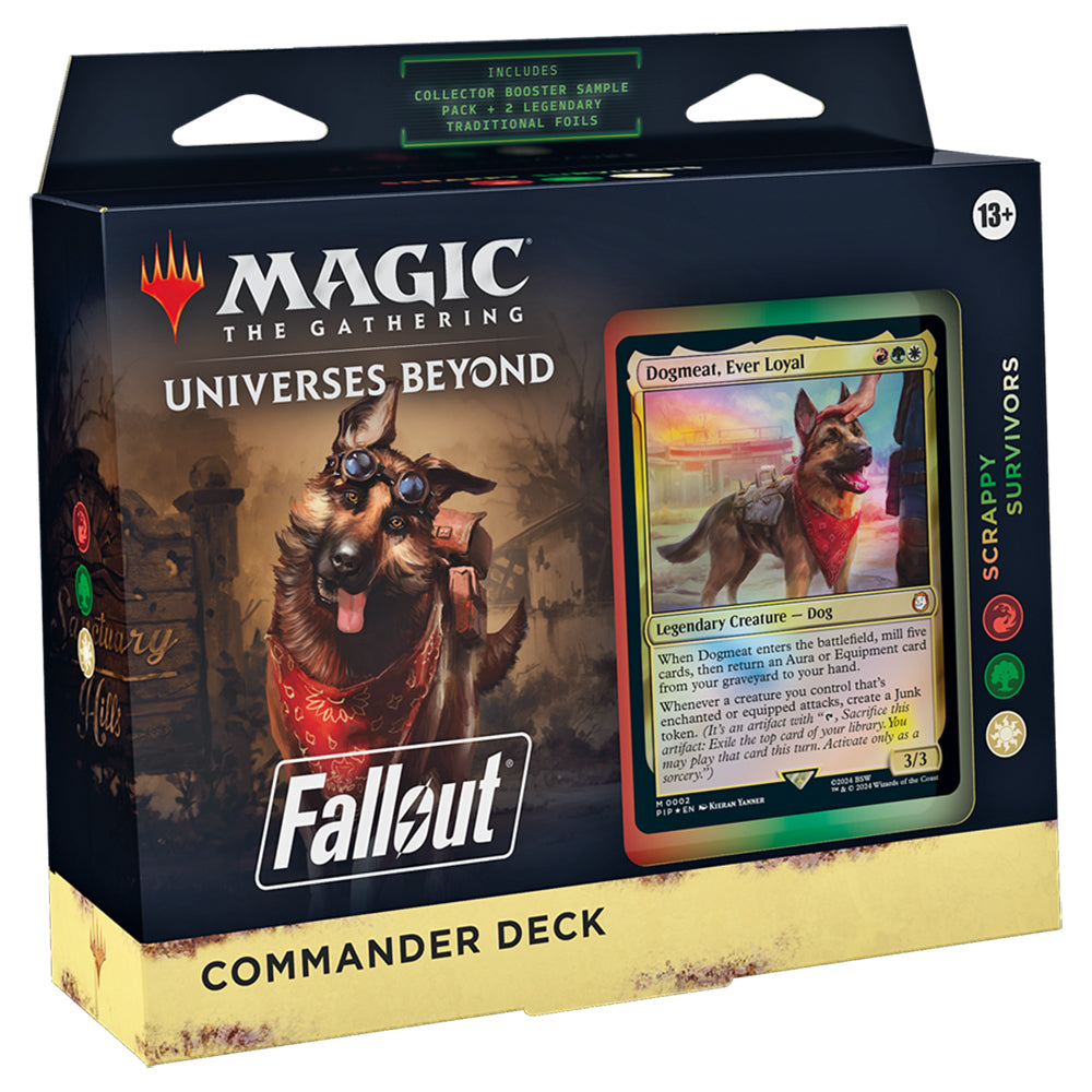 MTG Commander Universes Beyond Fallout : Scrappy Survivors (RGW) Twenty Sided MTG Commander Universes Beyond Fallout : Scrappy Survivors (RGW) Twenty Sided