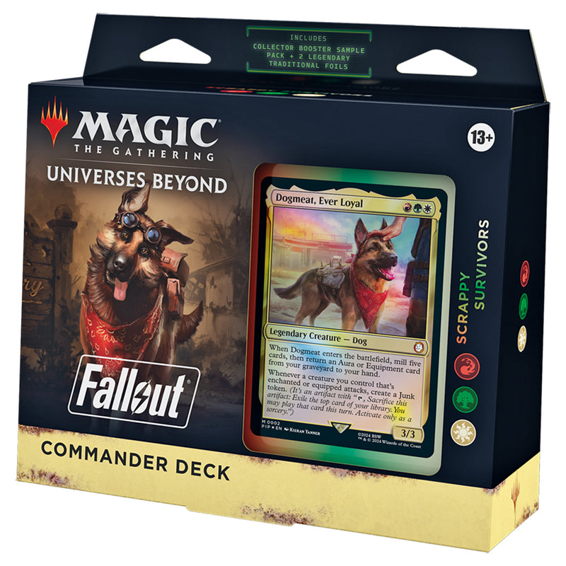 MTG Commander Universes Beyond Fallout : Scrappy Survivors (RGW)