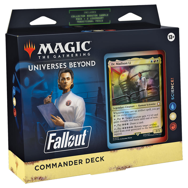 MTG Commander Universes Beyond Fallout : Science! (UWR)