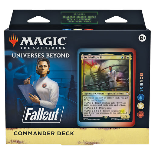 MTG Commander Universes Beyond Fallout : Science! (UWR)
