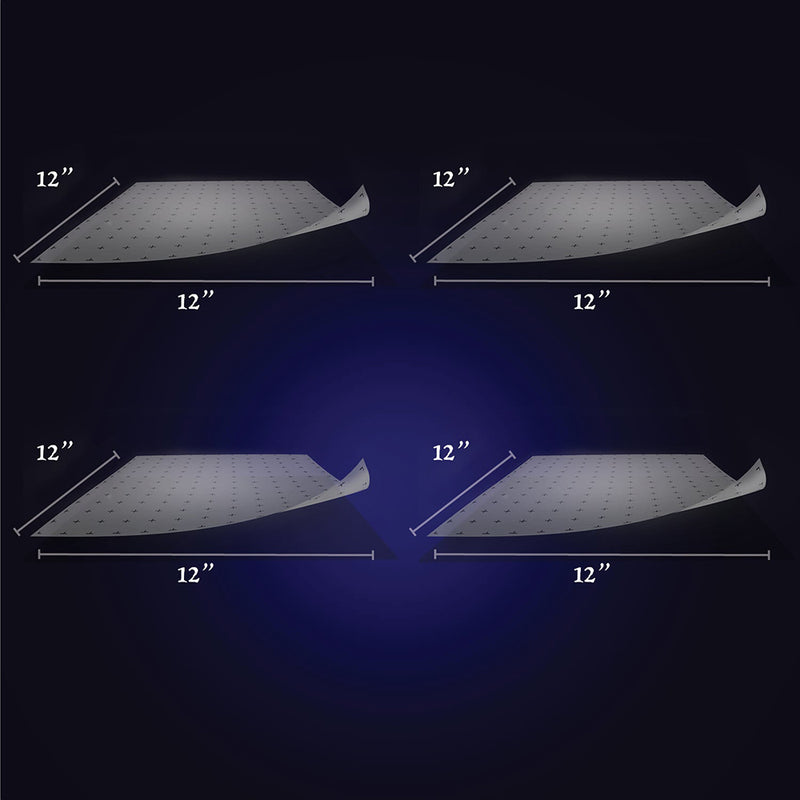 Terrain Tray Grid Overlay (12x12in, 4ct) Corner Cross