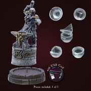 Dice Reliquary Dwarven Hero : The Master Smith (LED)