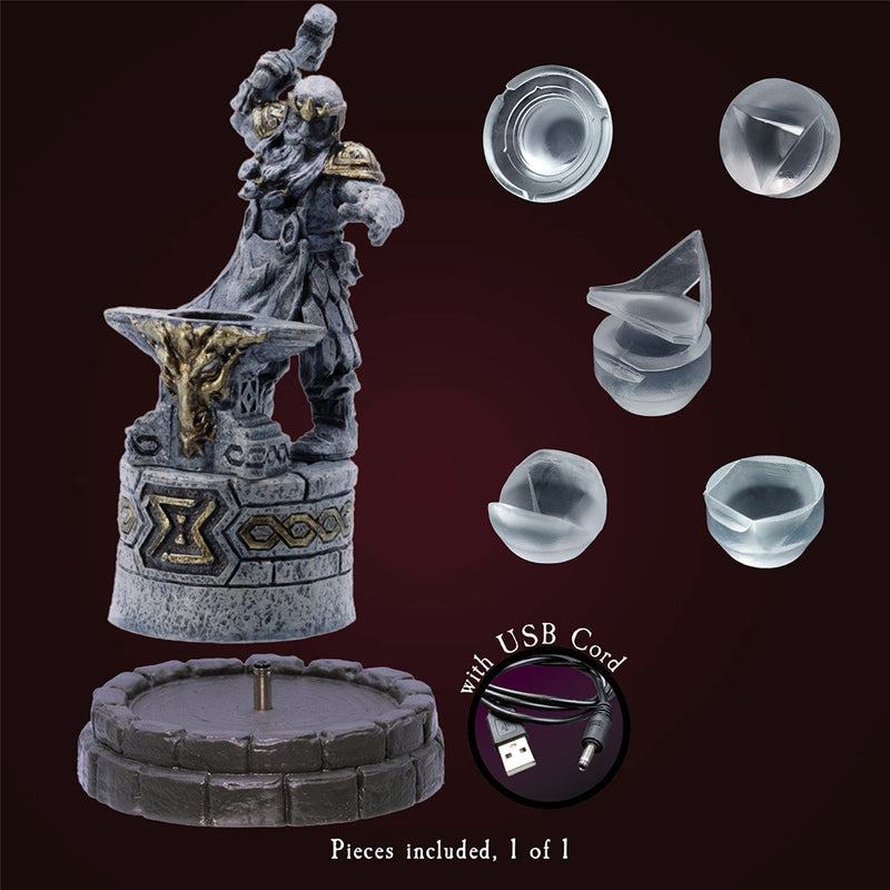 Dice Reliquary Dwarven Hero : The Master Smith (LED)