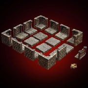 Terrain Dwarven Forge Painted (19ct) Starter Dungeon