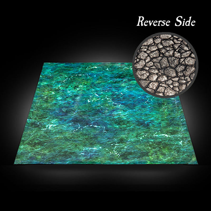 Terrain Tray Dwarven Forge (12x12in) Rough Stone / Water