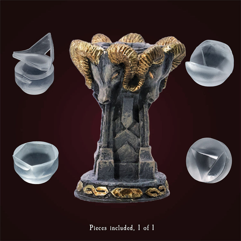 Dice Reliquary Dwarven Pedestal : Ram Pillar