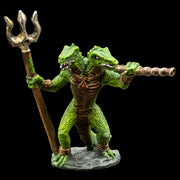 Mini - Dwarven Forge Unpainted : Lizardfolk Clan (15ct)