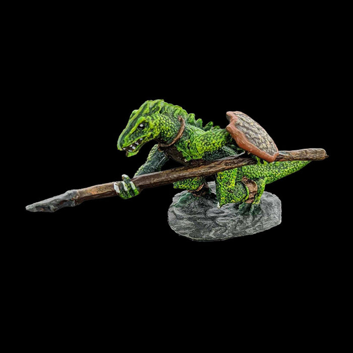 Mini - Dwarven Forge Unpainted : Lizardfolk Clan (15ct)
