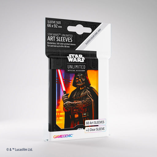 Sleeves Star Wars Unlimited (60ct) Darth Vader