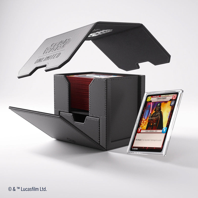 Deck Box Star Wars Unlimited (60ct) Deck Pod Black