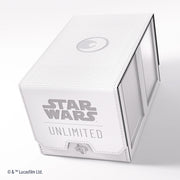Deck Box Star Wars Unlimited (120ct) Double Deck Pod White