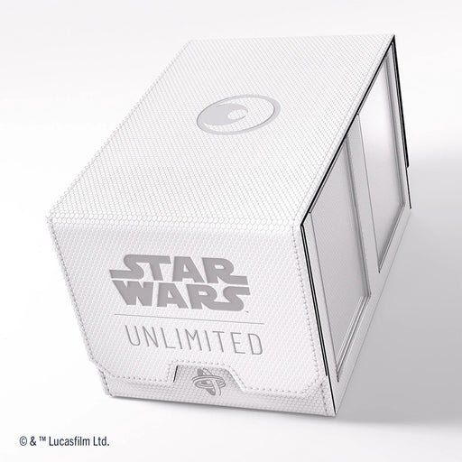 Deck Box Star Wars Unlimited (120ct) Double Deck Pod White