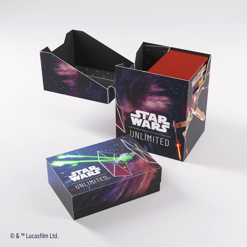 Deck Box Star Wars Unlimited Soft Crate (60ct) X-Wing / TIE Fighter