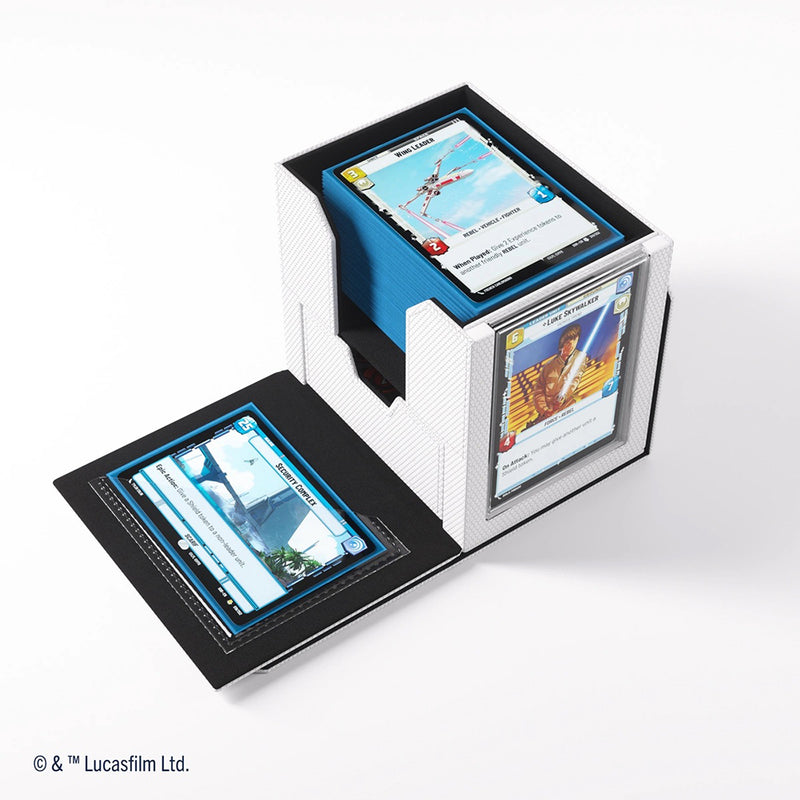 Deck Box Star Wars Unlimited (60ct) Deck Pod White