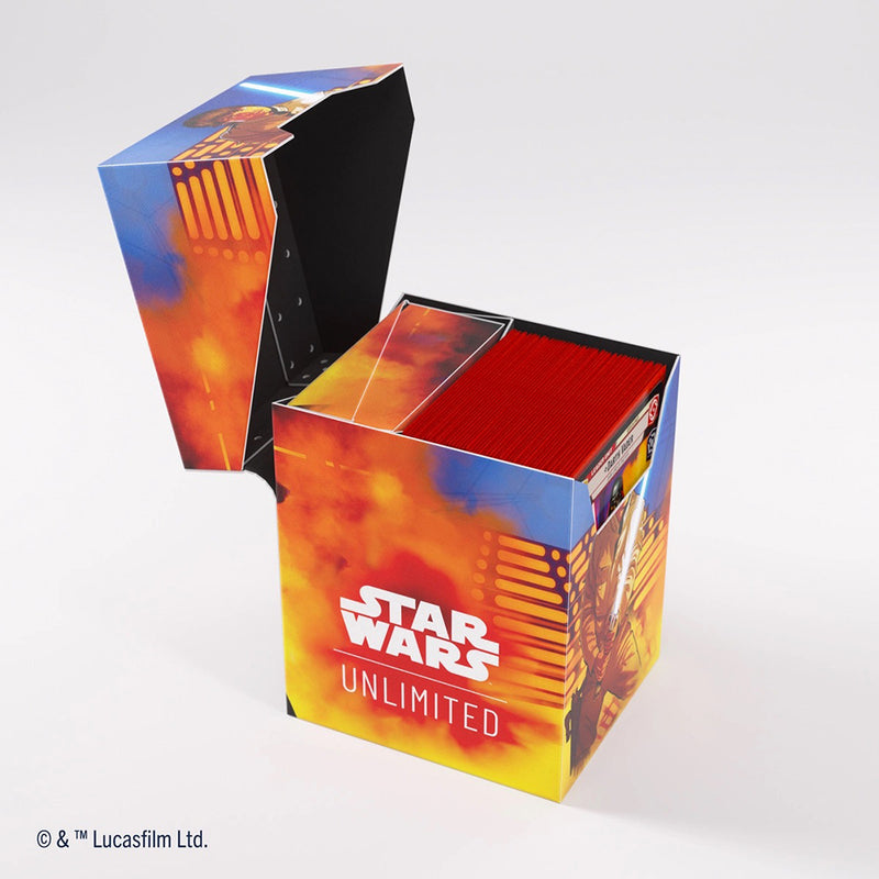 Deck Box Star Wars Unlimited Soft Crate (60ct) Luke Skywalker