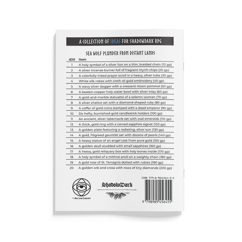 Cursed Scroll Shadowdark Zine 3 : Midnight Sun