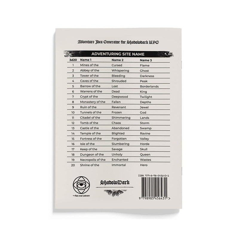 Shadowdark RPG Quickstart Set