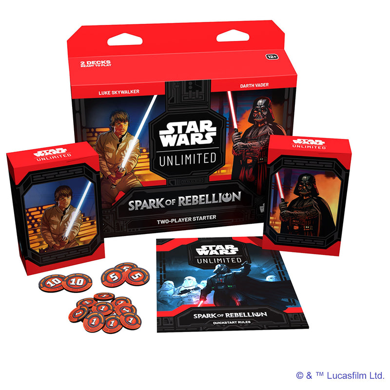 Star Wars Unlimited Starter Box : Spark of Rebellion