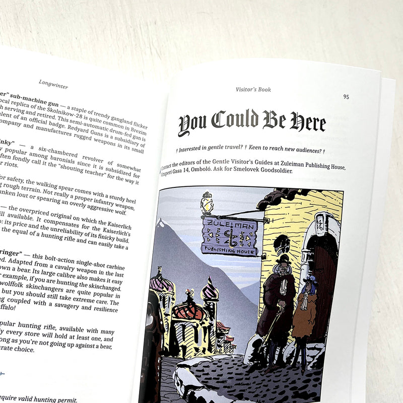 Longwinter Visitor's Book