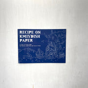 Recipe on Kmiydish Paper