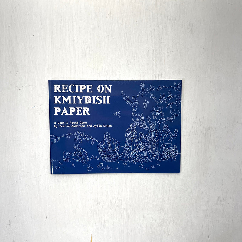 Recipe on Kmiydish Paper