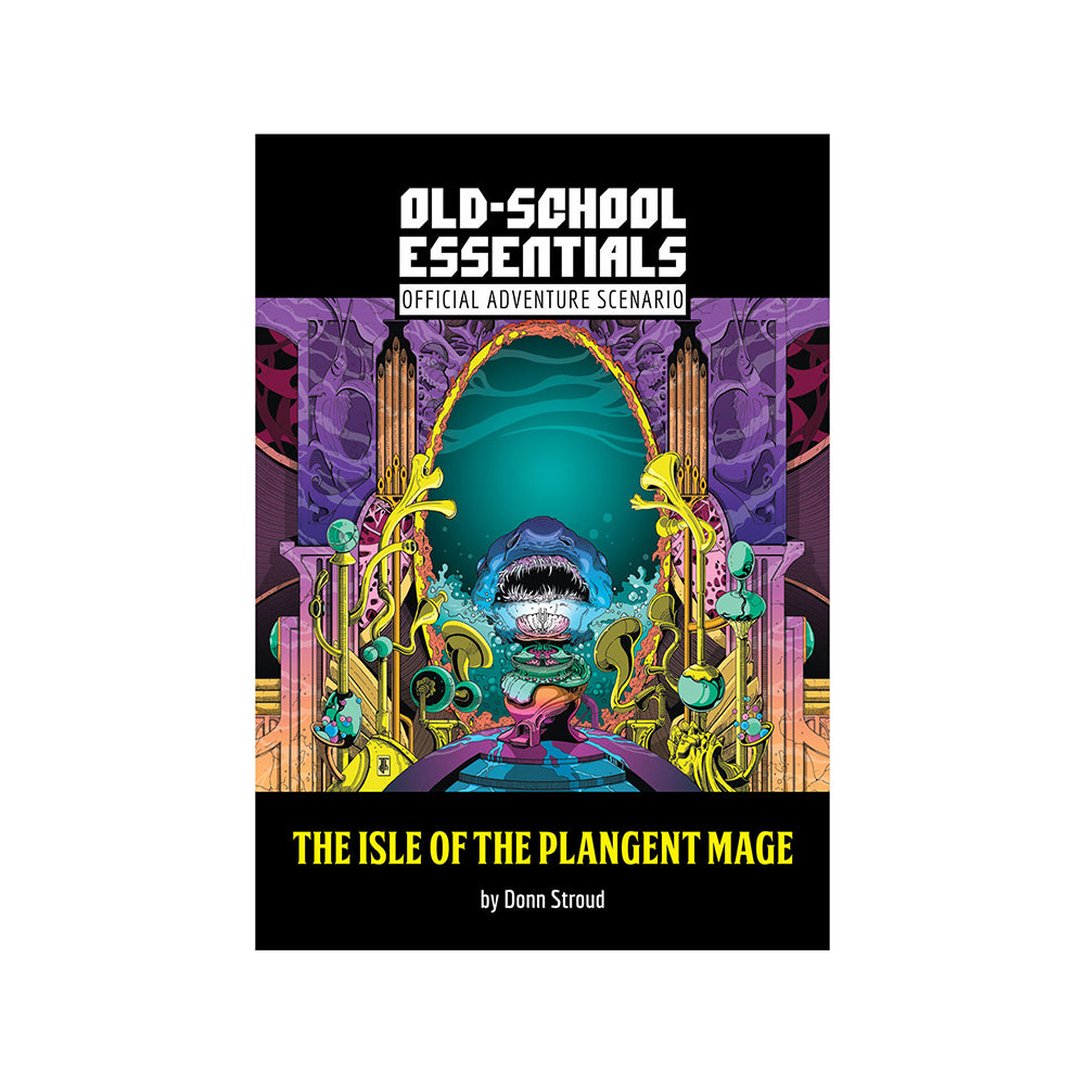 Old-School Essentials Adventure Scenario : The Isle of the Plangent Mage
