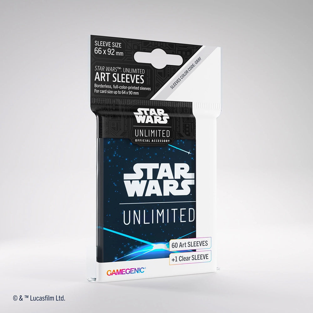 Sleeves Star Wars Unlimited : Space Blue (60ct)