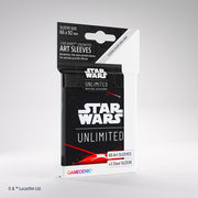 Sleeves Star Wars Unlimited (60ct) Space Red