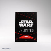 Sleeves Star Wars Unlimited (60ct) Space Red