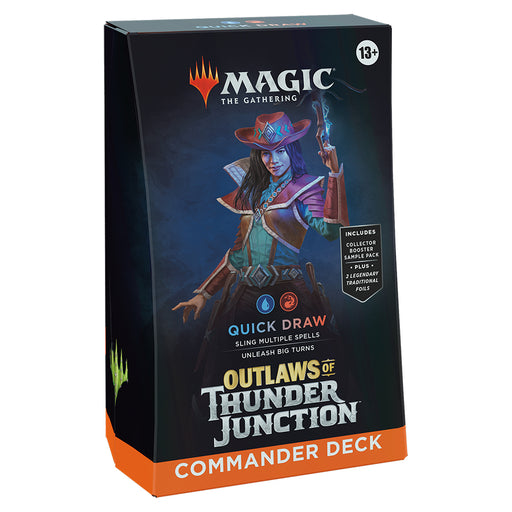 MTG Commander Outlaws of Thunder Junction : Quick Draw (UR)
