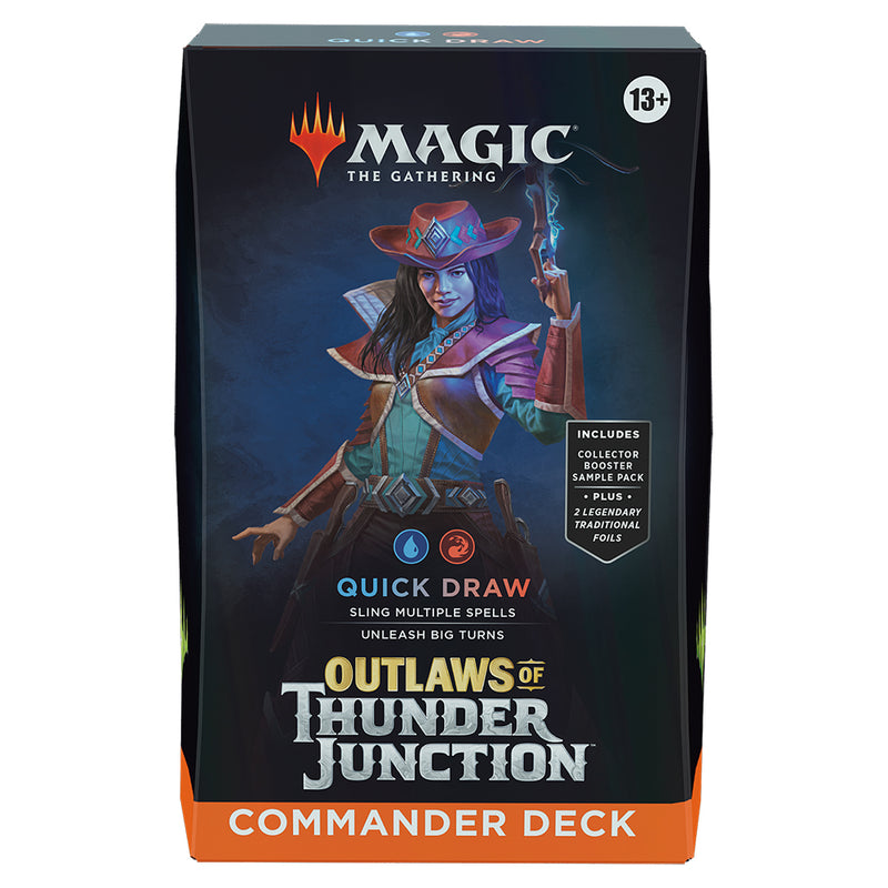 MTG Commander Outlaws of Thunder Junction : Quick Draw (UR)