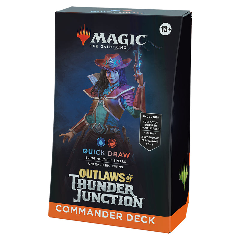MTG Commander Outlaws of Thunder Junction : Quick Draw (UR)
