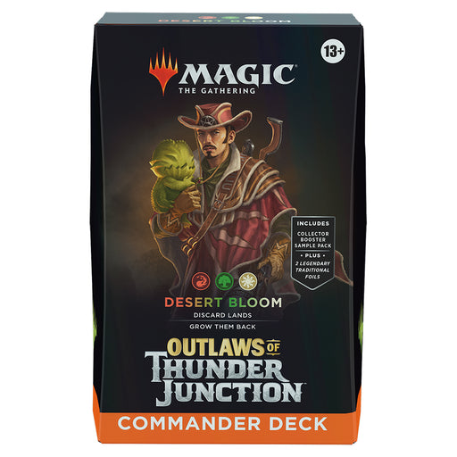 MTG Commander Outlaws of Thunder Junction : Desert Bloom (RGW)