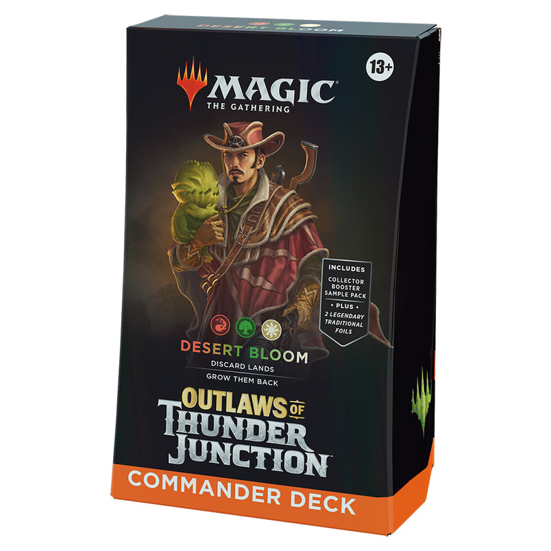 MTG Commander Outlaws of Thunder Junction : Desert Bloom (RGW)