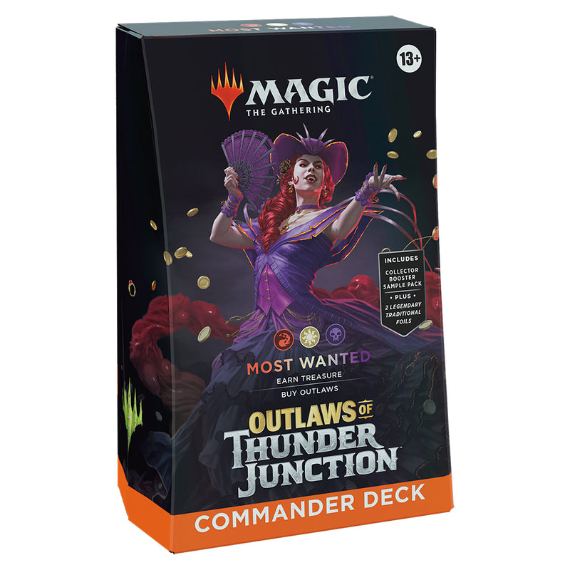 MTG Commander Outlaws of Thunder Junction : Most Wanted (RWB)