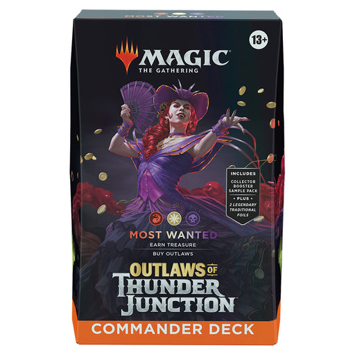 MTG Commander Outlaws of Thunder Junction : Most Wanted (RWB)