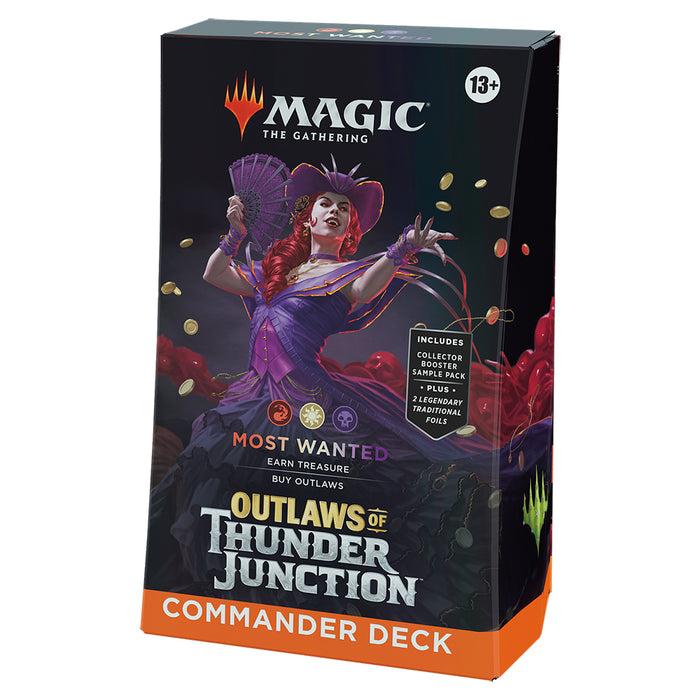 MTG Commander Outlaws of Thunder Junction : Most Wanted (RWB)